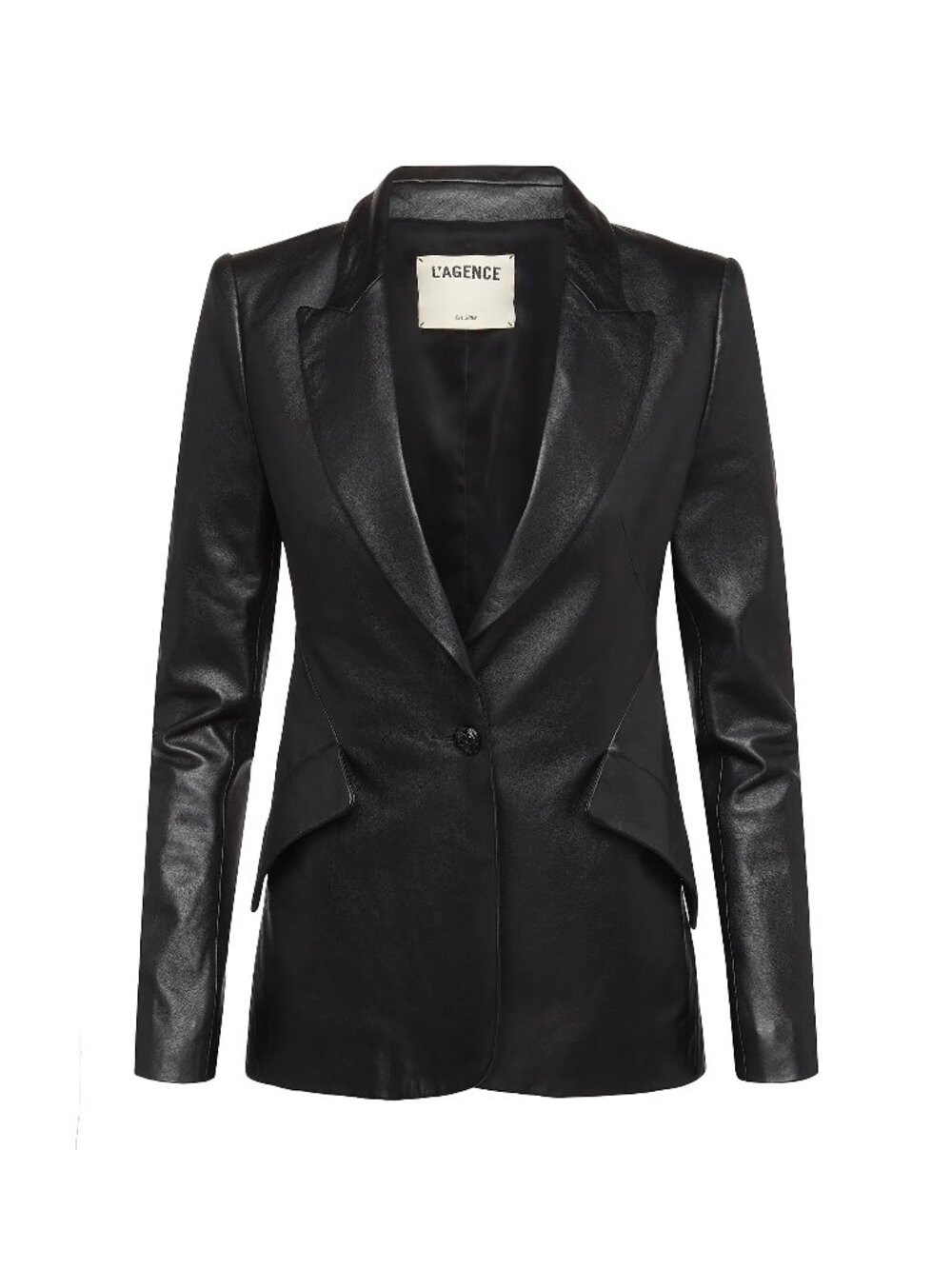 L'AGENCE  Chamberlain Leather Blazer